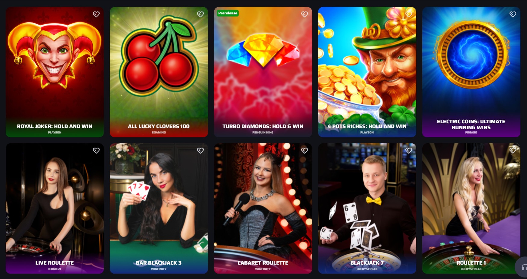 BDMbet Casino Games - 2,500+ Pokies from Playson, Bgaming, Fugaso, Netent, Pragmatic Play, Live Casino Tables
